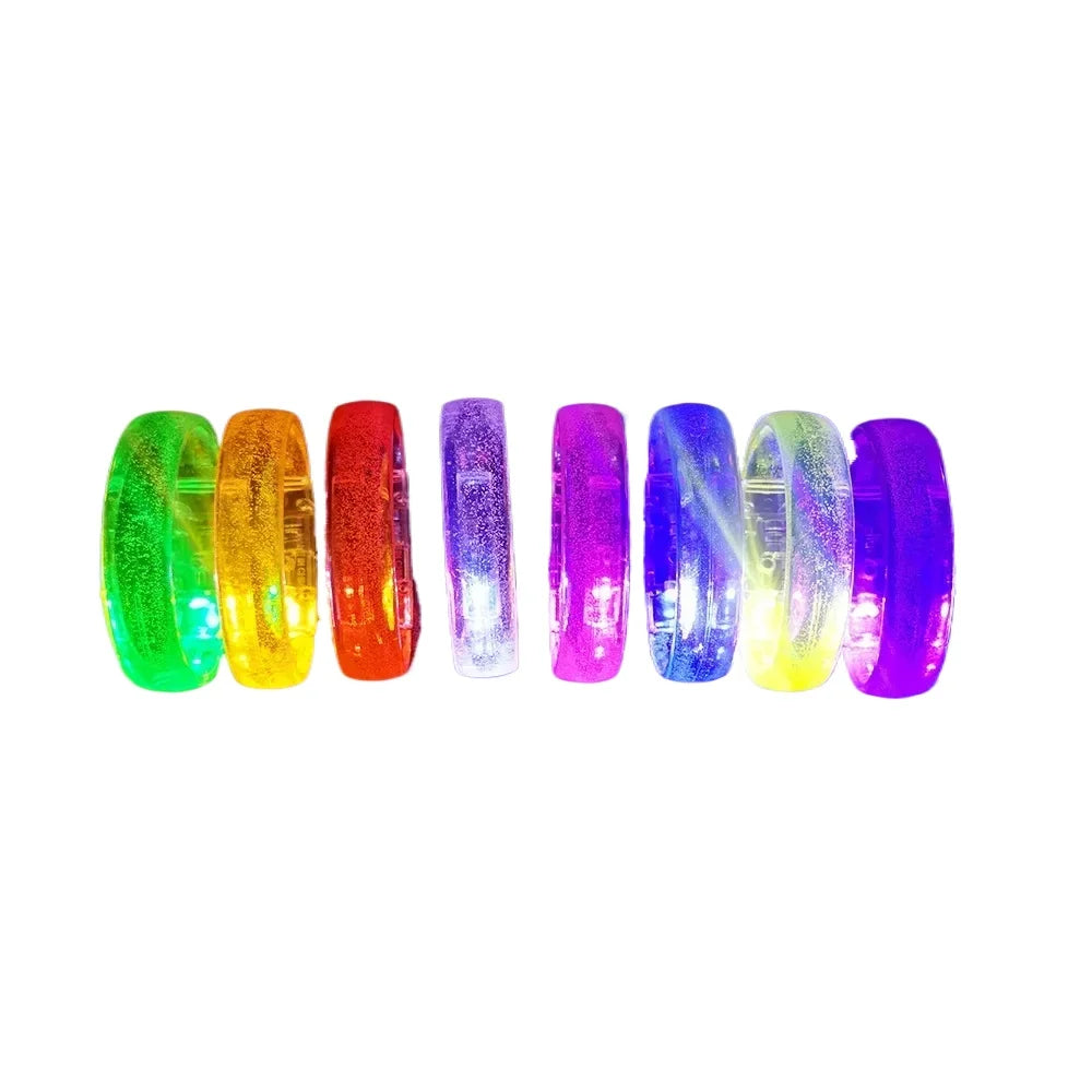 20pc Glow LED Bracelets – Party Favors for Kids & Adults LED Party Bracelets Babs