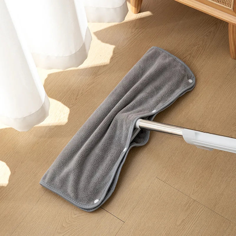 2PCS Coral Velvet Mop Replacement Pads – Thick & Absorbent Mop Replacement Pad Babs