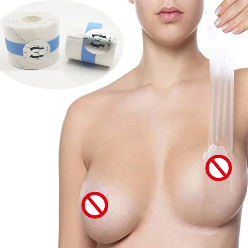 Transparent Breast Lift Tape – Invisible Push-Up Boob Tape Breast Lift Tape Babs