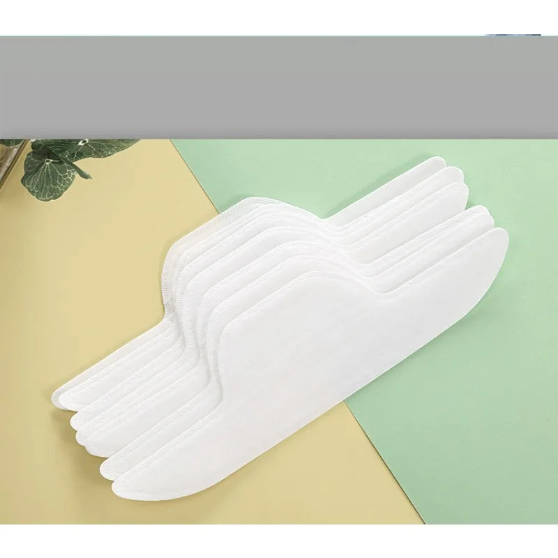 10-Pack Disposable Collar Sweat Pads – Shirt & Hat Protector Collar Sweat Pads Babs