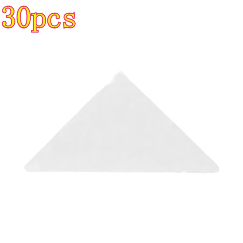 30pcs Invisible Shirt Collar Stays & Stiffeners for Men Collar Stays Babs WHITE
