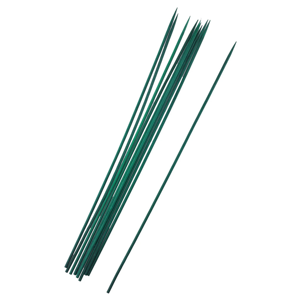 10pcs 40cm Green Plant Support Sticks – Garden & Floral Stakes Garden Plant Stakes Babs