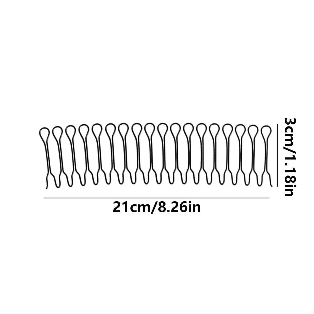 Invisible Hair Finishing Fixer Comb – Women's Styling Hairpin Hair Styling Comb Babs C