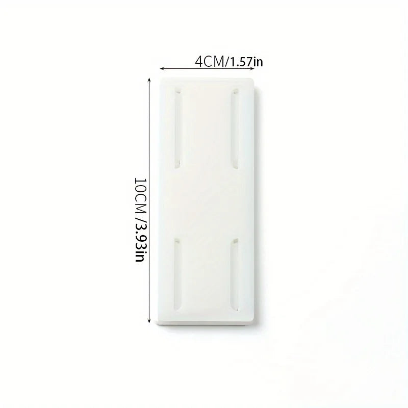3-Pack No-Drill Power Strip Holder & Wall Socket Sticker Fixer Adhesive Strip Holder Babs