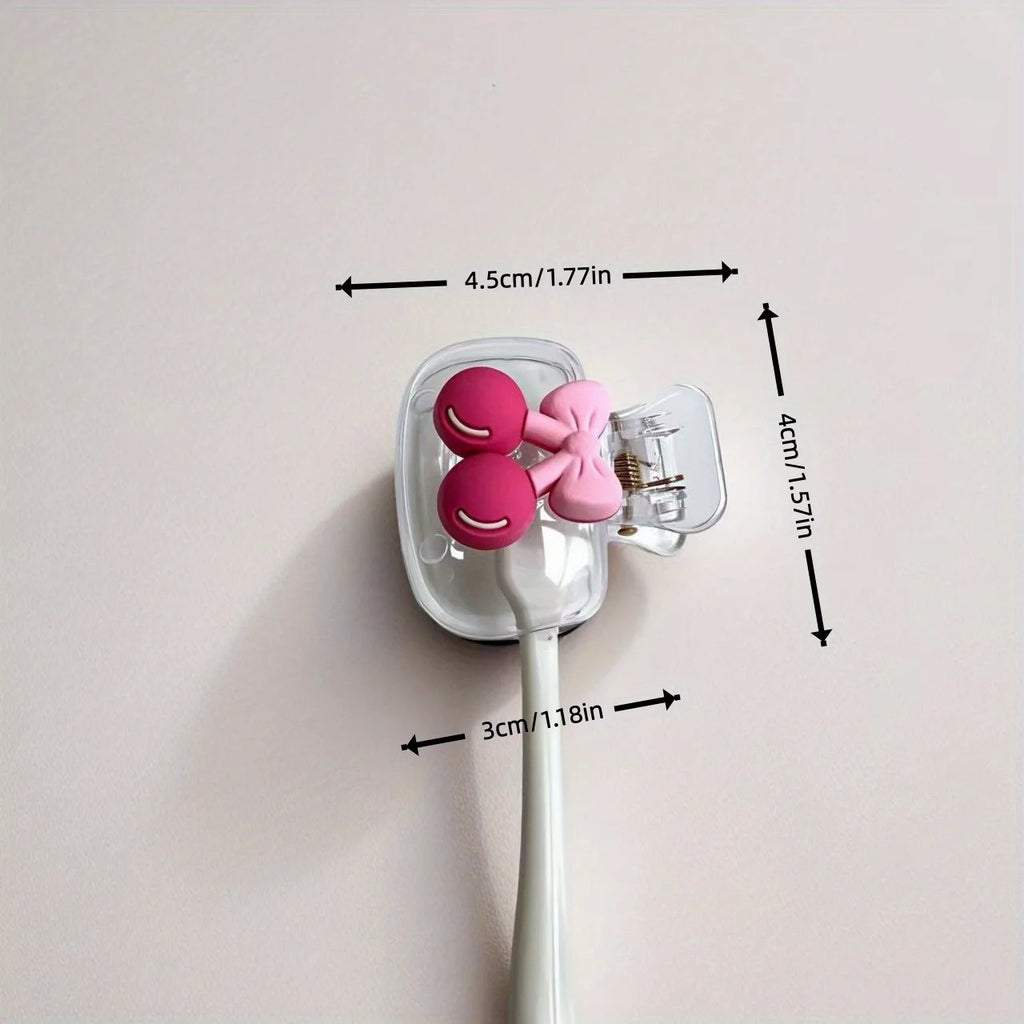 Cherry Design Toothbrush Holder – Ventilation & Protection Toothbrush Holder Babs
