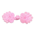 10 Pairs Chinese Knot Frog Buttons for Cheongsam & DIY Sewing Decorative Sewing Buttons Babs Pink