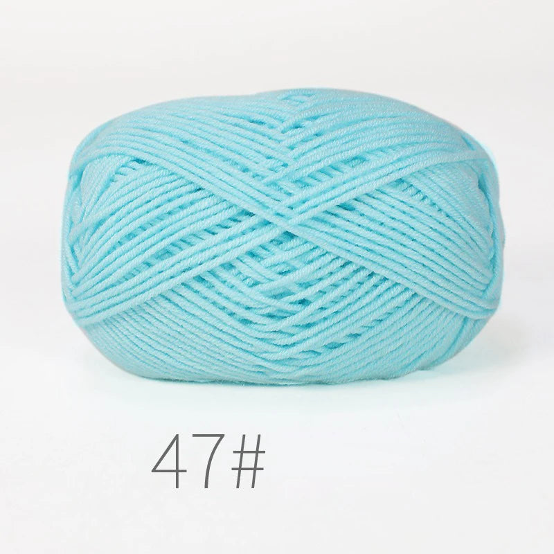 10 Balls 500g Soft Milk Cotton Yarn for Knitting & Crochet