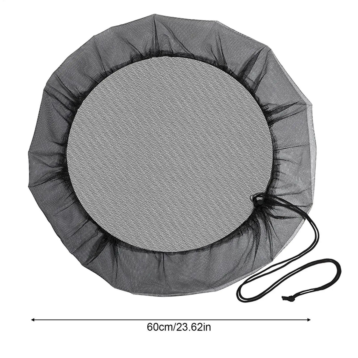 Rain Barrel Mesh Cover with Drawstring | Debris Filter Net Rain Barrel Cover Babs