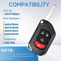 Smart Key Fob for Jeep Wrangler 2018-2024 & Gladiator Smart Key Fob Babs NONE