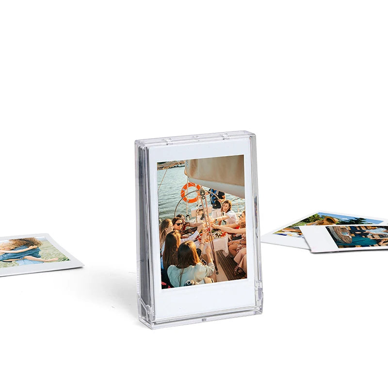 Instax Mini 3-Inch Photo Storage Box – Ice Cream Case & Strap Instant Photo Case Babs