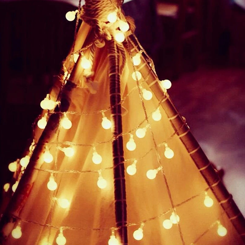 10M Ball LED Fairy String Lights – USB/Battery Garden & Party LED String Lights Babs