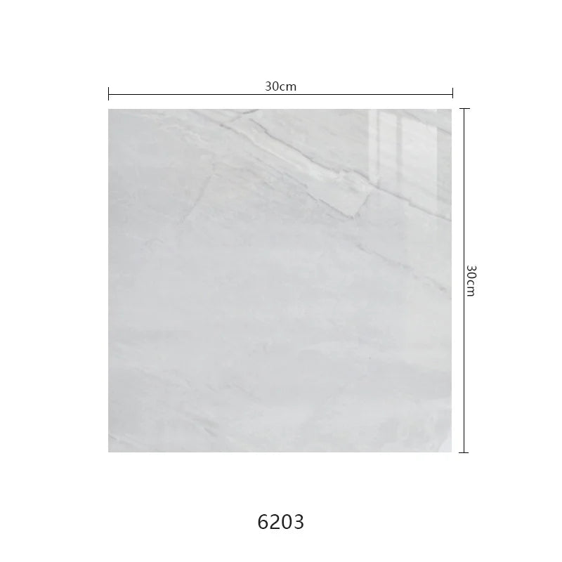 10pcs Self-Adhesive Marble PVC Tile Wall Stickers 30×30cm Peel & Stick Wall Tiles Babs 6203 10pcs-30x30cm