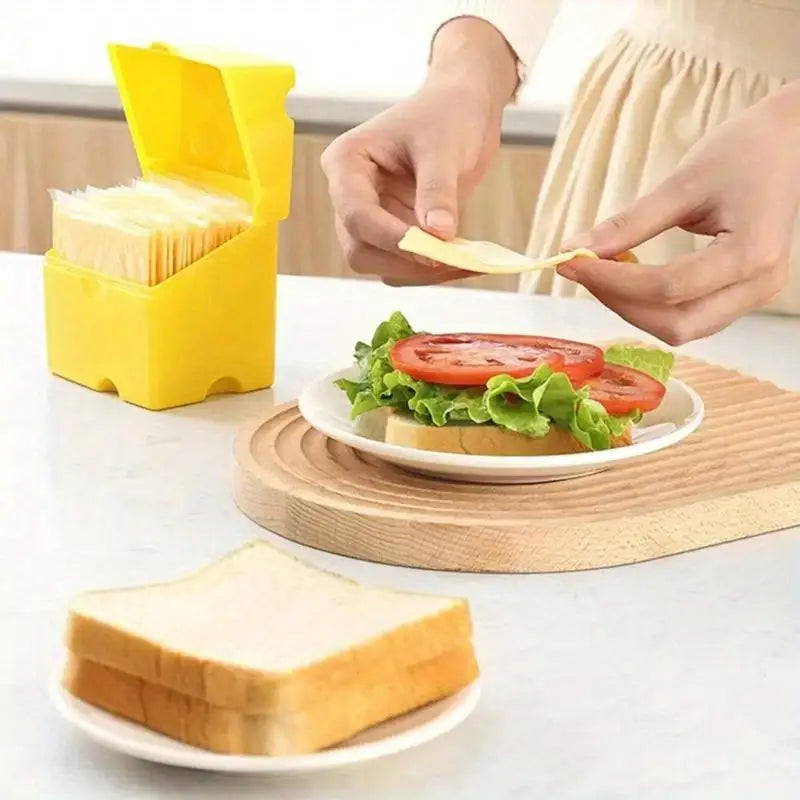 Cheese Storage Container – Fridge Organizer for Butter & Ham Food Storage Container Babs
