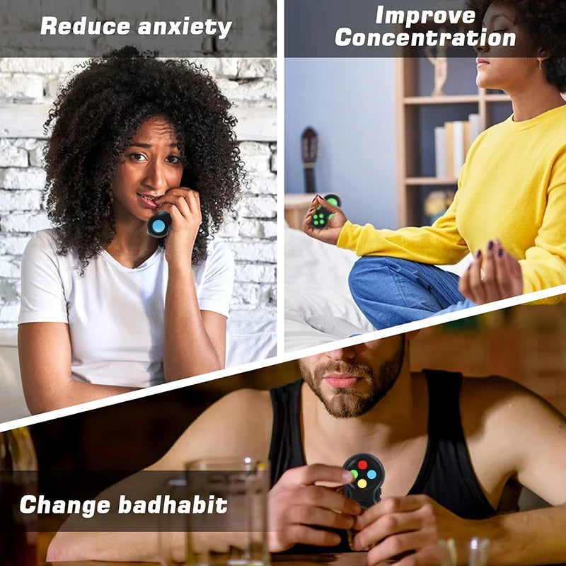 Fidget Pad Game Controller Toy for Kids & Adults – 1 or 8pc Fidget Toy Babs
