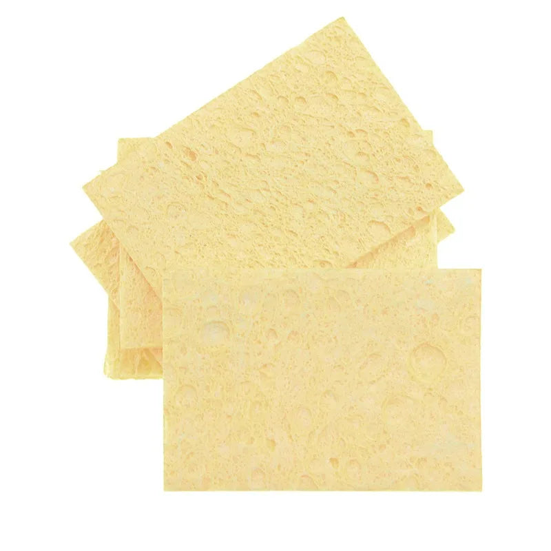 Soldering Iron Tip Cleaning Sponge – 10/20/50 Pcs Yellow Soldering Tip Cleaner Babs