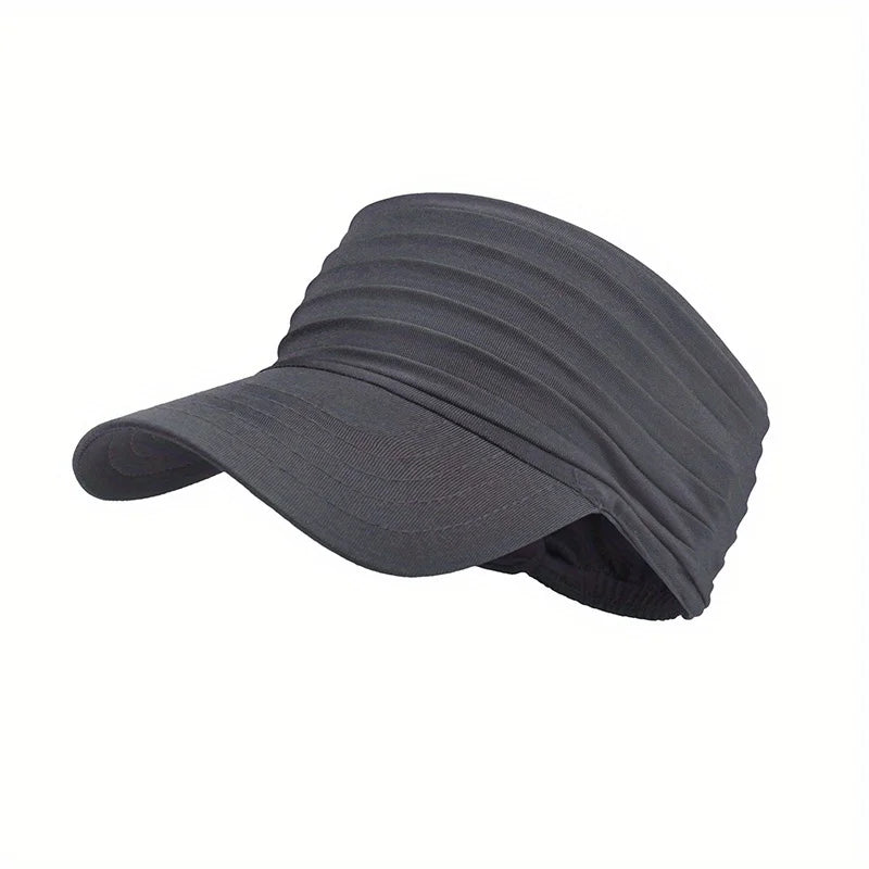 Quick-Dry Open-Top Sun Hat – Unisex Sports Cap Sports Sun Hat Babs Grey