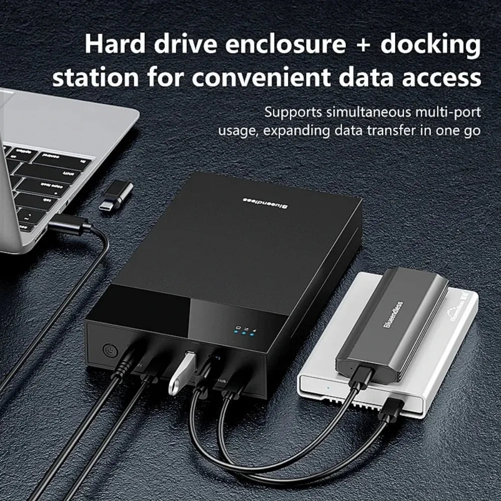 USB 3.0 External HDD Enclosure 2.5/3.5" SATA SSD Hard Drive Hard Drive Enclosure Babs