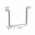 Foldable Stainless Steel Garbage Bag Rack | Kitchen Organizer Garbage Bag Rack Babs 1pc