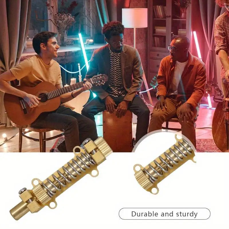 Brass Guitar Tremolo Stopper Floating Bridge Stabilizer Kit Guitar Bridge Stabilizer Babs
