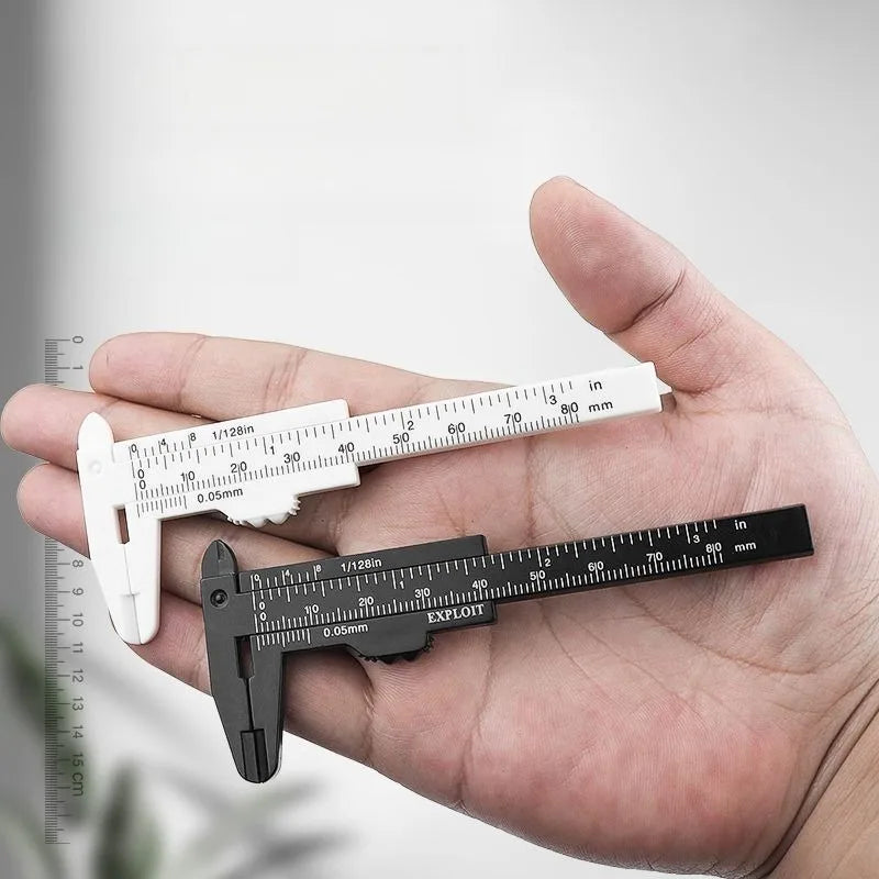 Mini Vernier Caliper – Dual Scale Portable Measuring Tool Vernier Caliper Babs