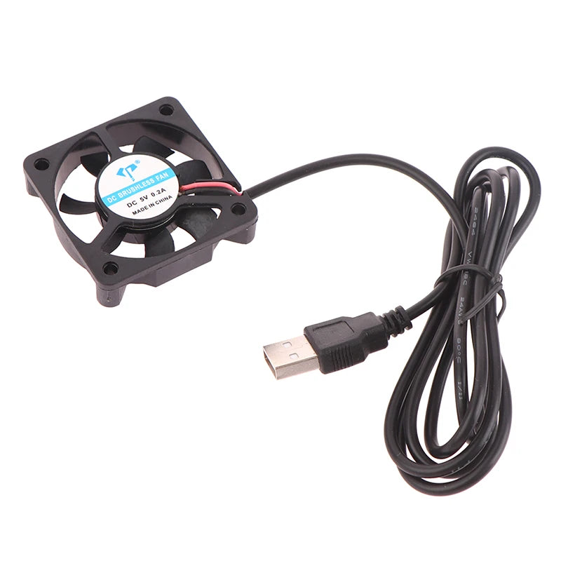 DC5010 Silent 5V USB Cooling Fan 50x50mm Replacement Part PC Cooling Fan Babs