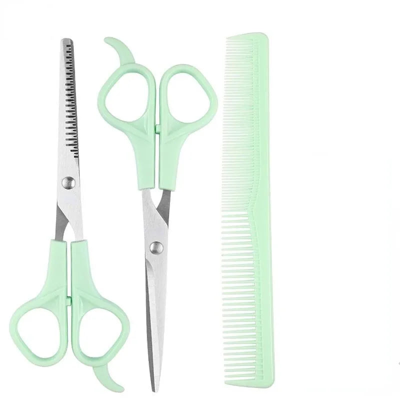3-Piece Hair Scissors & Comb Set – Bang, Thinning & Pet Grooming Hair Scissor Set Babs