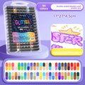 Double-Headed Glitter Chalk Marker Pen Set – 12 to 48 PCS Glitter Marker Set Babs 48PCS