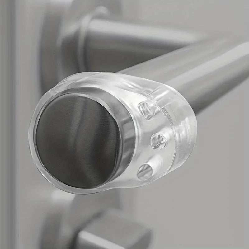 6-Pack Clear Door Knob Wall Protector Anti-Collision Pads Door Wall Protector Babs