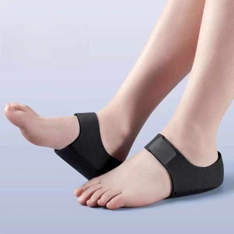 U-Shaped Silicone Gel Heel Cups – Cushioning Insoles Men & Women Silicone Heel Cups Babs L for Men Black
