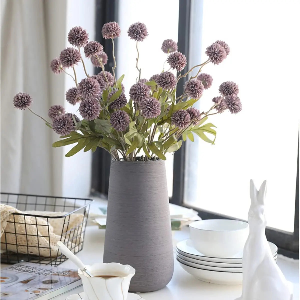 Silk Chrysanthemum Artificial Flowers for Wedding & Home Décor Artificial Silk Flowers Babs
