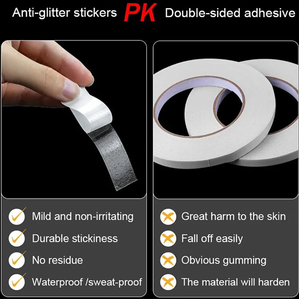 2-Pack Double-Sided Body Tape – Invisible Lingerie & Fabric Tape Lingerie Body Tape Babs