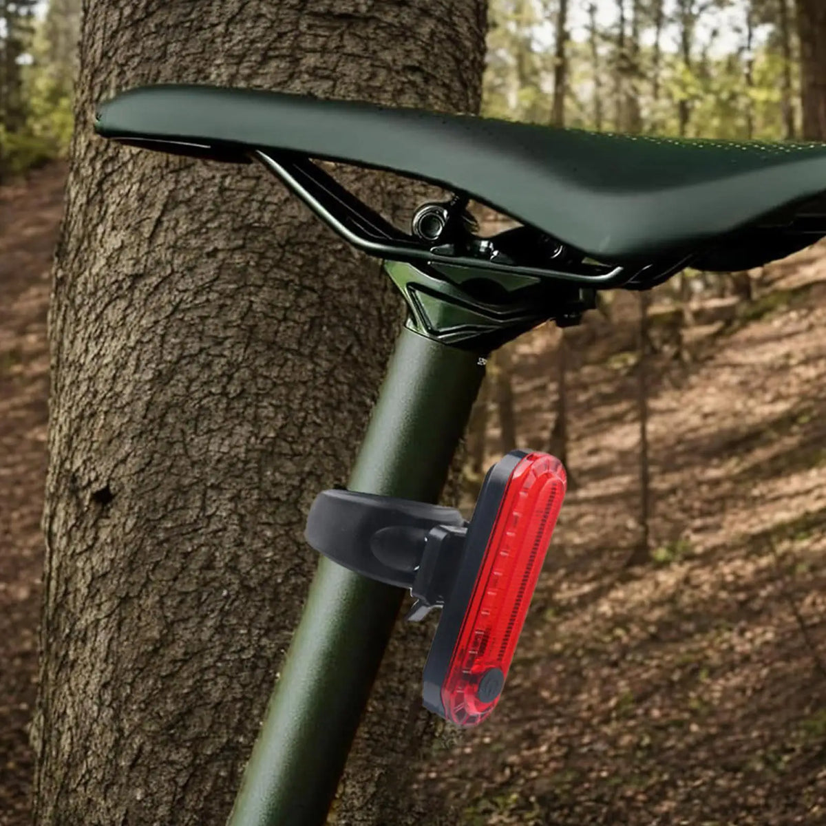 Silicone Cycling Tail Light Mount Strap – Adjustable Holder Bike Light Mount Babs