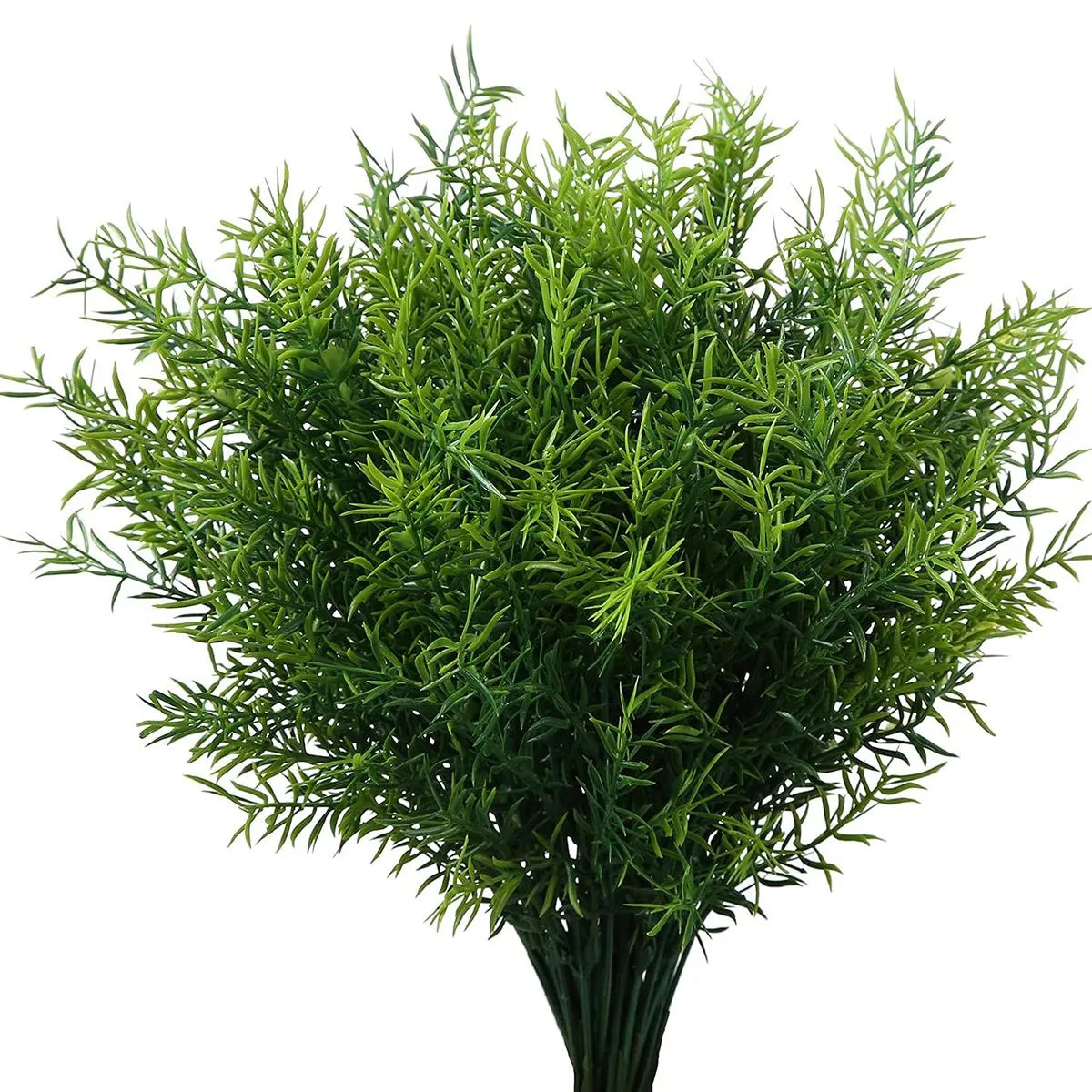 7-Fork Artificial Lotus Flowers – Fake Plant for Home & Wedding Artificial Flower Branch Babs army green XL