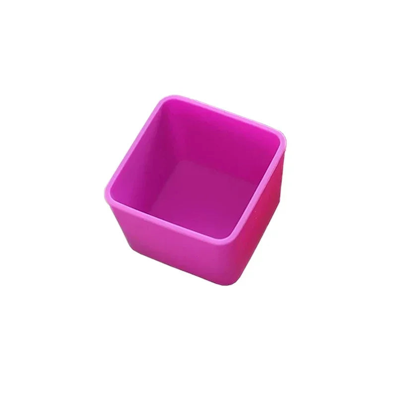 Silicone Bento Box Divider Cups – Reusable Lunch Organizer Bento Box Divider Babs Purple-90ML