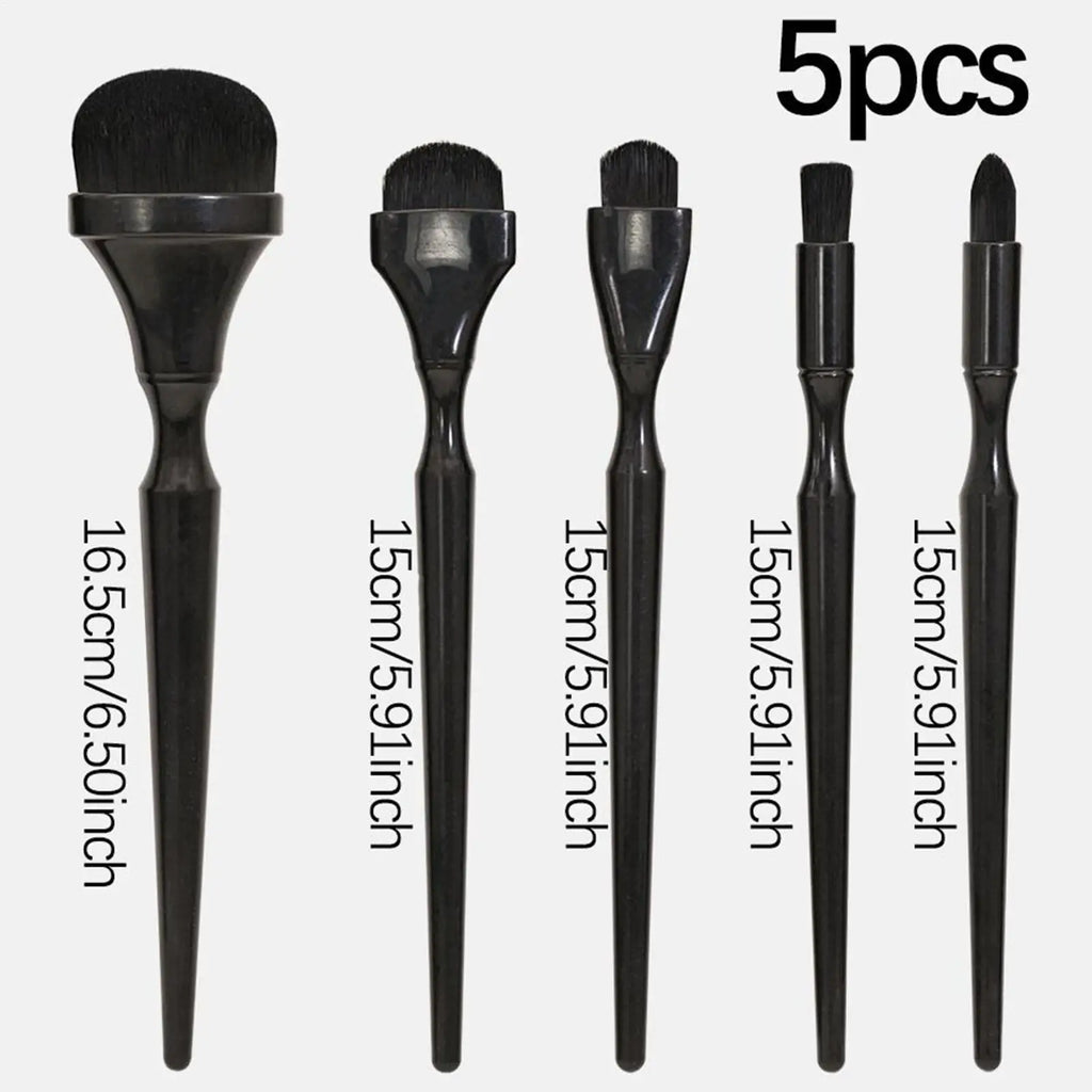 5-Piece Blending Brush Set – Charcoal, Pastel & Ink Art Artist Blending Brushes Babs