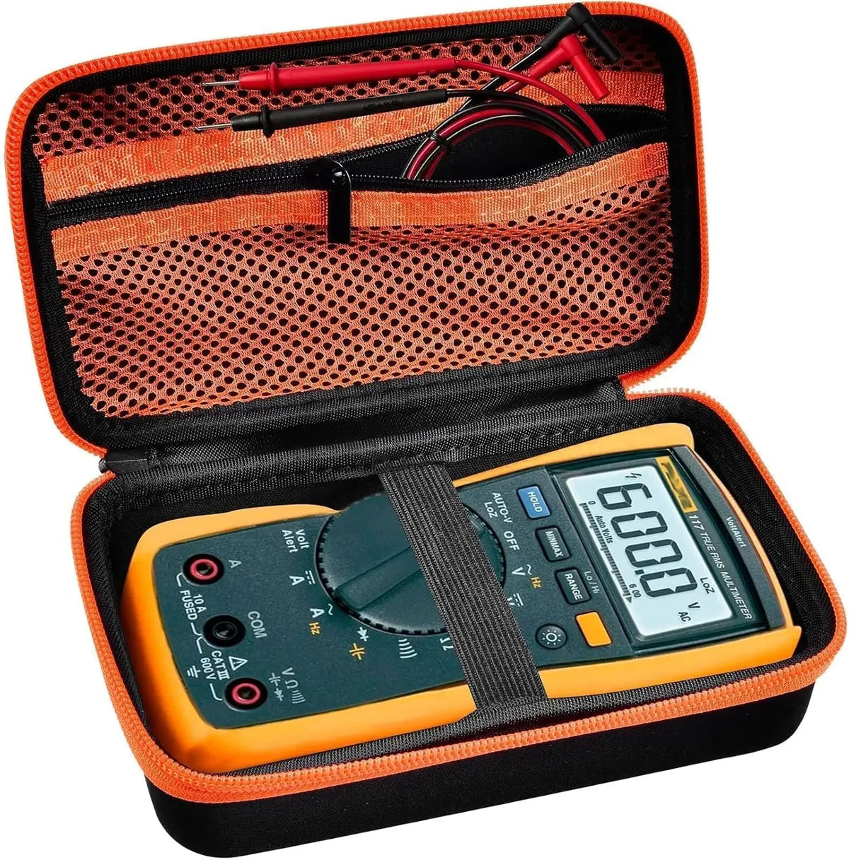 Hard Carrying Case for Klein & Fluke Digital Multimeters Multimeter Carrying Case Babs
