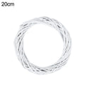 White Rattan Wreath Ring 10–30cm | DIY Easter & Wedding Decor Decorative Wreath Ring Babs 20cm