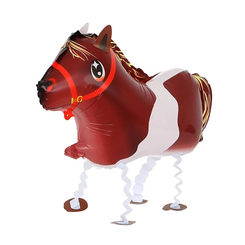 Farm & Jungle Animal Foil Balloons – Party & Baby Shower Decor Party Balloons Babs horse As pictures show