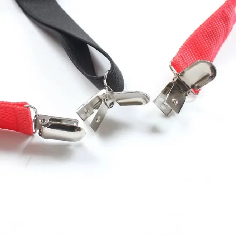LED Light-Up Bow Tie & Suspenders Set for Parties LED Party Accessories Babs