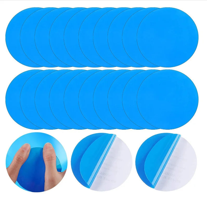PVC Swimming Pool Patch Kit – Underwater Self-Adhesive Repair Pool Repair Kit Babs rotundity 20PCS