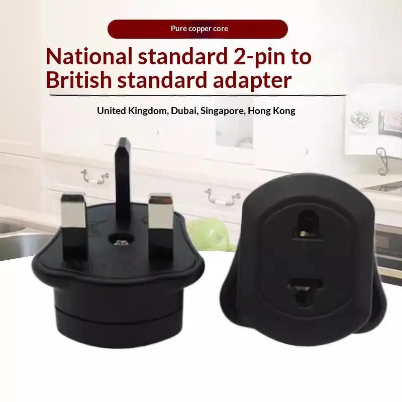 US to UK Travel Plug Adapter with Fuse | HUXUAN Converter Travel Plug Adapter Babs