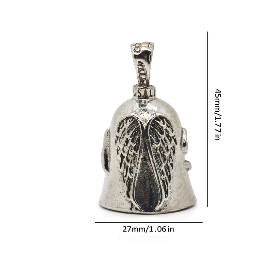 Guardian Angel Motorcycle Bell – Retro Biker Gift Accessory Motorcycle Bell Babs
