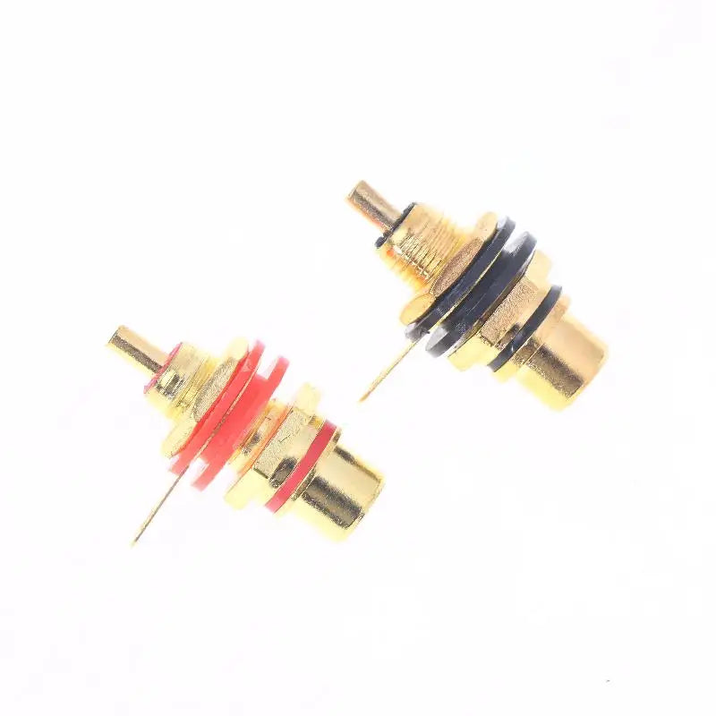 3.5mm Nickel Plated Lotus Connector Female Socket 4/10Pcs Audio Connector Babs