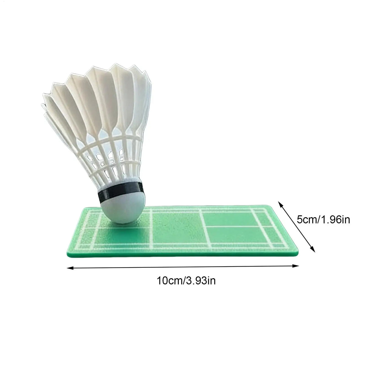 360° Rotating Shuttlecock Car Dashboard Ornament | Badminton Car Dashboard Ornament Babs