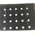 Garden Weed Control Barrier Film with Planting Holes | PE Mulch Garden Mulch Film Babs black