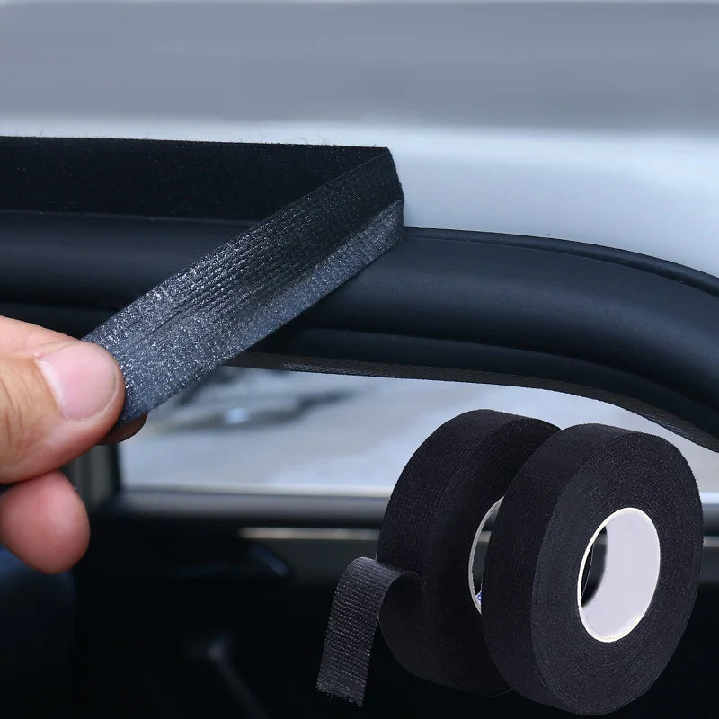 15M Heat-Resistant Flannel Tape – Car Wiring Harness Protection Wiring Harness Tape Babs