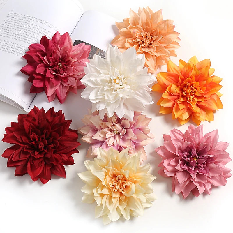Artificial Silk Dahlia Flowers 15cm – Wedding & Home Décor Artificial Silk Flowers Babs