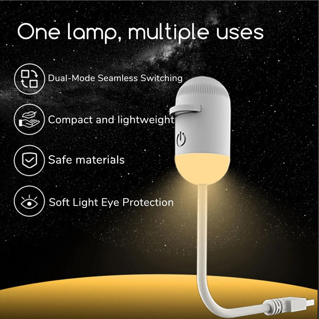 2-in-1 Galaxy Star Projector Night Light – LED Starry Sky Lamp Star Projector Lamp Babs