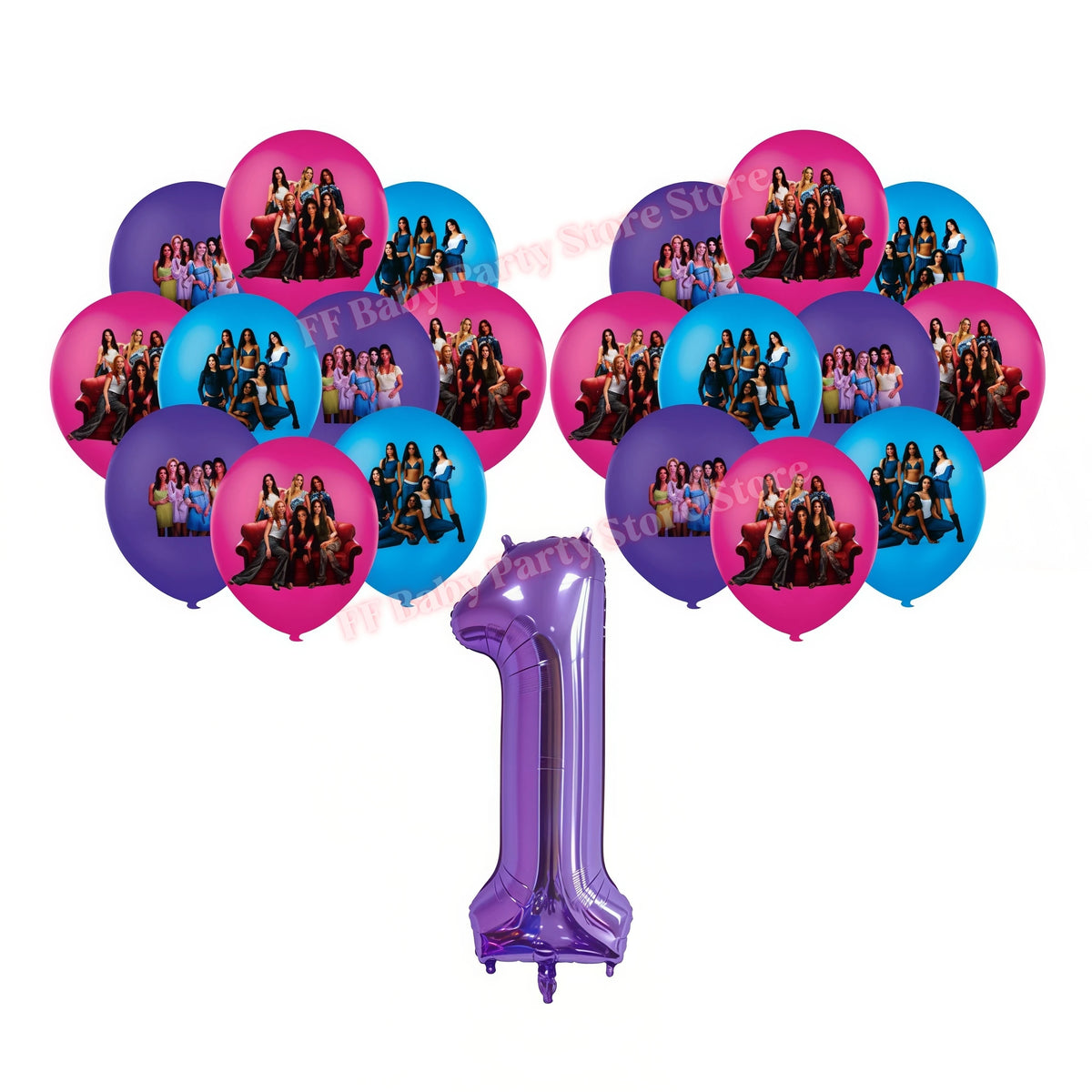 Katseye Kpop Birthday Party Decoration Set – Balloon & Banner