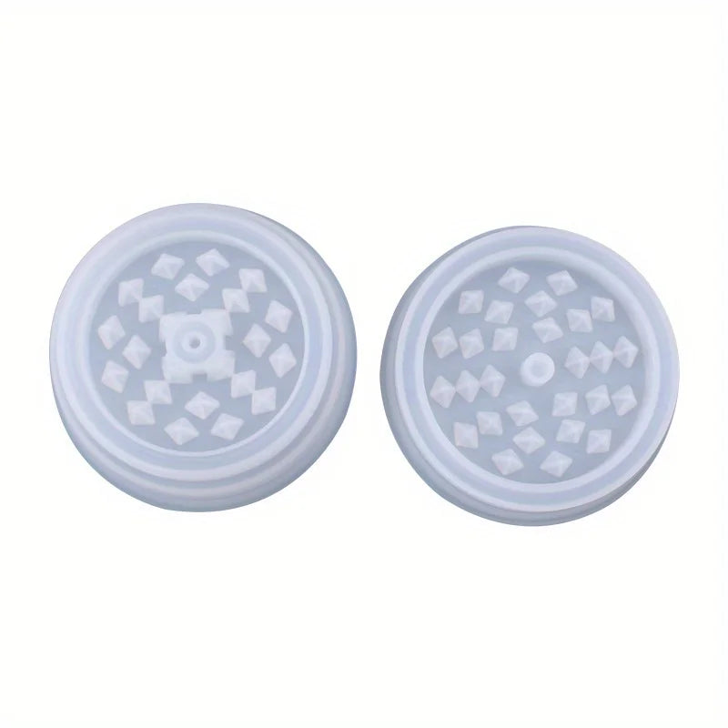 Herb Grinder Leaf Silicone Mold – DIY Epoxy Resin Craft Tool Resin Craft Mold Babs 1pc
